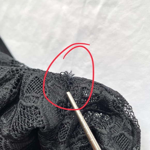 H&M | Dark Blue Lace Dress - Picture 14 of 16